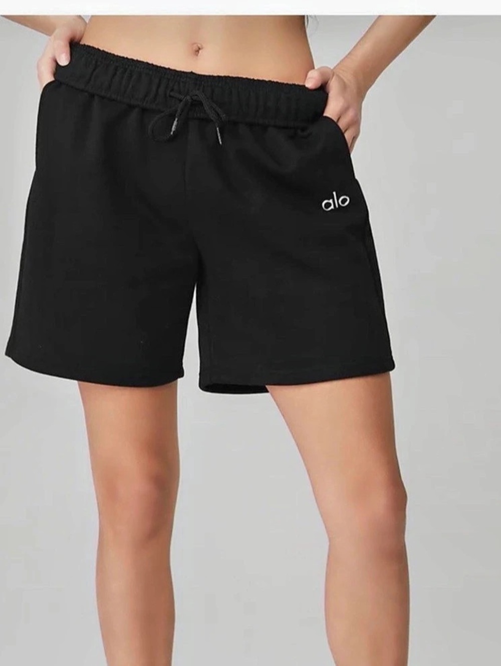 Alo Black Athletic Shorts Like New